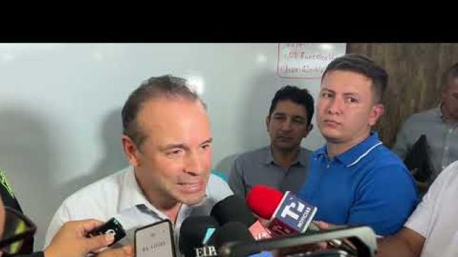 El alcalde de Cali habla del paro.