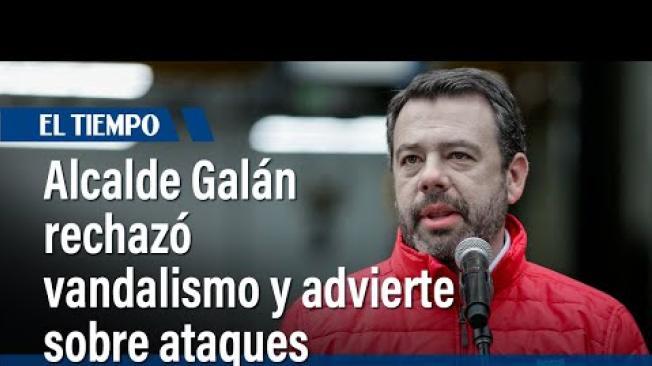 Galán alerta sobre vandalismo.