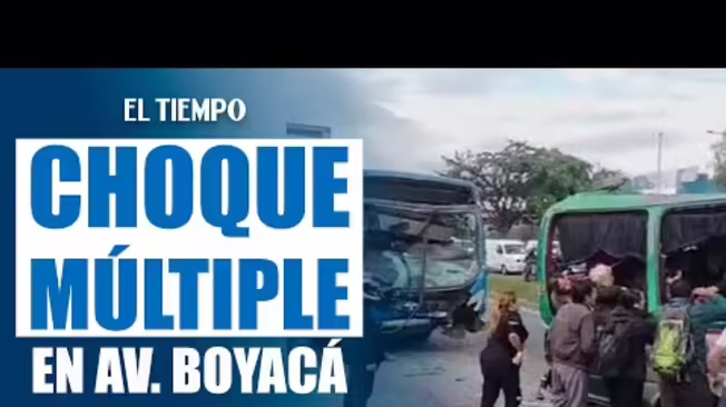 Grave accidente en la avenida Boyacá con Primero de Mayo deja varios heridos | El Tiempo
