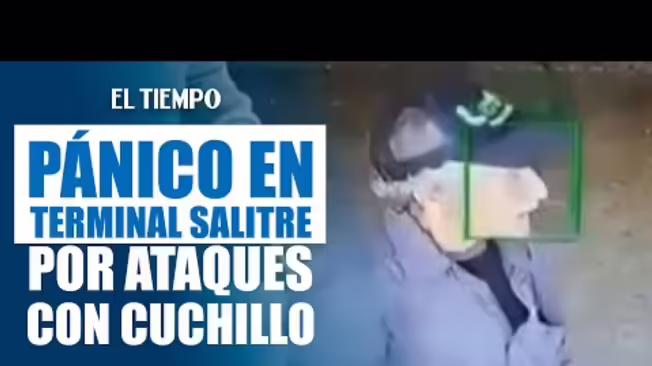 La rápida acción de la Policía impidió que el adulto mayor siguiera lesionando a los pasajeros. La Terminal de transporte aseguró que los heridos fueron trasladados a la Clínica de Occidente.