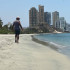 Por el momento, las playas de Santa Marta permanecen desoladas.
