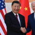 El presidente chino, Xi Jinping, y el mandatario estadounidense, Joe Biden, durante su pasado encuentro.
