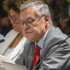 Néstor Osuna, ministro de Justicia, tras la reunión de comisión de expertos de reforma a la justicia el 16 de febrero de 2024.