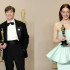 Cillian Murphy y Emma Stone, ganadores en las categorías de mejores actores principales.