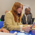 Gloria Miranda, durante su intervención en la Comisión de Estupefacientes de ONU.