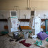 Destrucción en la unidad de diálisis del devastado hospital Al-Shifa de Gaza.