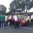 Protestas de taxistas.