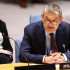 Philippe Lazzarini durante una reunión del Consejo de Seguridad de la ONU sobre la UNRWA.