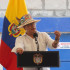 El presidente Gustavo Petro en la entrega de las primeras soluciones de agua del proyecto Misión La Guajira.