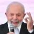 El presidente de Brasil, Luiz In??cio Lula da Silva, anuncia los paquetes de ayuda para la emergencia por las inundaciones.