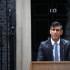 El primer ministro británico, Rishi Sunak, pronuncia un discurso para anunciar la fecha de las próximas elecciones generales del Reino Unido,