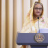 Sheikh Hasina, Primera Ministra de Bangladesh.
