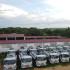 Los camiones permanecen estacionados en los batallones de La Guajira.