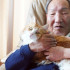 Hamamatsu (Japan), 07/02/2024.- A photo provided by supporters via Jiji Press shows Iwao Hakamada holding a cat in his home in Hamamatsu, Shizuoka Prefecture, Japan, 08 February 2024 (Issued 26 September 2024). On 26 September 2024, the Shizuoka District Court acquitted Iwao Hakamada, 88, who was convicted of murder and sentenced to death for the 1966 murder of four persons. The acquittal came 58 years after the crime occurred and nearly 44 years after the death penalty was confirmed. (Japón) EFE/EPA/JIJI PRESS JAPAN OUT EDITORIAL USE ONLY/