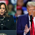 Kamala Harris y Donald Trump.