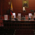 Los rostros de los 11 diputados secuestrados durante un homenaje en la Asamblea.