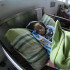 Un pequeño con desnutrición severa reposa en la cama de un hospital en la ciudad de Maracay, Venezuela.