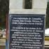 Esta placa en Canutal en el municipio de Ovejas (sucre)  escenario de la masacre, recuerda a sus víctimas.