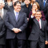 Alan García, Ollanta Humala y Alejandro Toledo, tres de los cuatro expresidentes peruanos involucrados en el escándalo de Odebrecht.