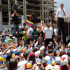 El presidente encargado de Venezuela, Juan Guaidó, les pidió a los venezolanos que se mantengan en la calle protestando.