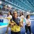 Sara Vargas, de apenas 12 años, lleva dos oros en los Juegos Parapanamericanos.