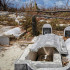 Hasta los cementerios fueron afectados por el poder del huracán Dorian que pasó sobre las Bahamas hace 17 días.