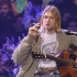 Kurt Cobain, en el MTV Unplegged de 1993
