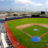 Aspecto del estadio de Béisbol Édgar Rentería, uno de los escenarios remodelados para los Centroamericanos de 2018.