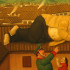 Obra Pablo Escobar muerto, de Fernando Botero.