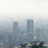 Panorámica de la ciudad en la cual se percibe la contaminación en el aire