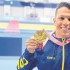 Nelson Crispín ganó medalla de oro luego de batir el récord mundial en los 200 metros con tiempo de 2:38.12.