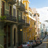 Calle ubicada en el Viejo San Juan, en Puerto Rico.