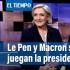 El mandatario Emmanuel Macron y su rival ultraderechista Marine Le Pen retomaron su campaña para movilizar a  electores a tres días de las elecciones.
