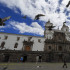 Vista de la Iglesia de San Francisco, en Quito (Ecuador).