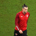 Gareth Bale en el partido entre Galés e Inglaterra.