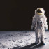 El astronauta desechó su orina al acabar su viaje por la Luna.