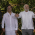 El presidente de Colombia, Gustavo Petro (i), el presidente de Brasil, Luiz Inácio Lula da Silva (c), y el presidente de Bolivia, Luis Arce (d).