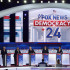 Candidatos republicanos en el debate de Fox News.