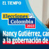 Nancy Patricia Gutiérrez, candidata a la Gobernación de Cundinamarca.