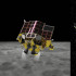 Ilustraciones del módulo lunar SLIM (Smart Lander for Investigating Moon) y el satélite XRISM (X-Ray Imaging and Spectroscopy Mission). / JAXA
