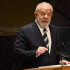 El presidente brasileño Luiz Inacio Lula da Silva pronuncia un discurso ante la 78ª Asamblea General de las Naciones Unidas.