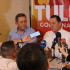 Tulio Gómez dio una rueda de prensa para  hablar de las decisión del CNE.