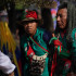 Indígenas se preparan en el parque Tercer Milenio