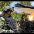 Destrucción de los equipos encontrados por los soldados en el Bajo Cauca.