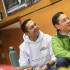 Los candidatos John Carrero (izquierda) y Carlos Amaya (Alianza Verde). Ambos son de la Alianza verde, el primero aspira a Tunja y el segundo a Boyacá.