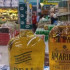 Botellas de Aguardiente Real y Amarillo de Manzanares.