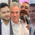 Carlos F. Motoa, Samy Merheg, Ciro Ramírez, Juan Felipe Lemos, Carlos Abraham Jiménez y Miguel Ángel Barreto, congresistas salpicados por corrupción en caso como el de 'las Marionetas'.