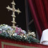 El papa Francisco durante su saludo de Navidad.