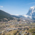 NYT: Una vista de Grindelwald desde una góndola, parte de una inversión de dls. 470 millones de Jungfrau Railways.