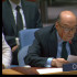 Alvaro Leyva durante su intervención en el Consejo de Seguridad.